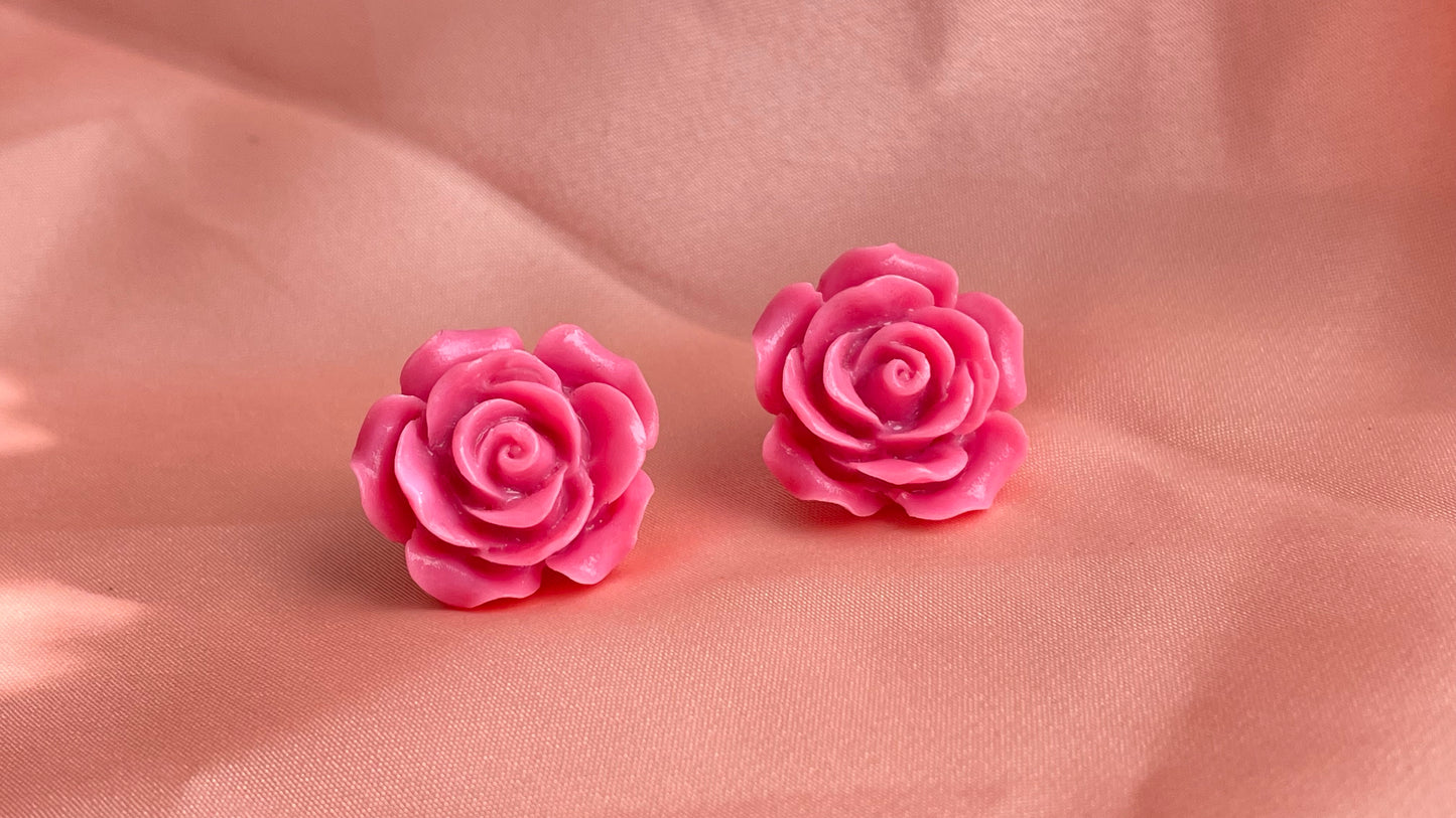 Bright pink, light pink, light pink/ivory, bright pink/ivory flowers