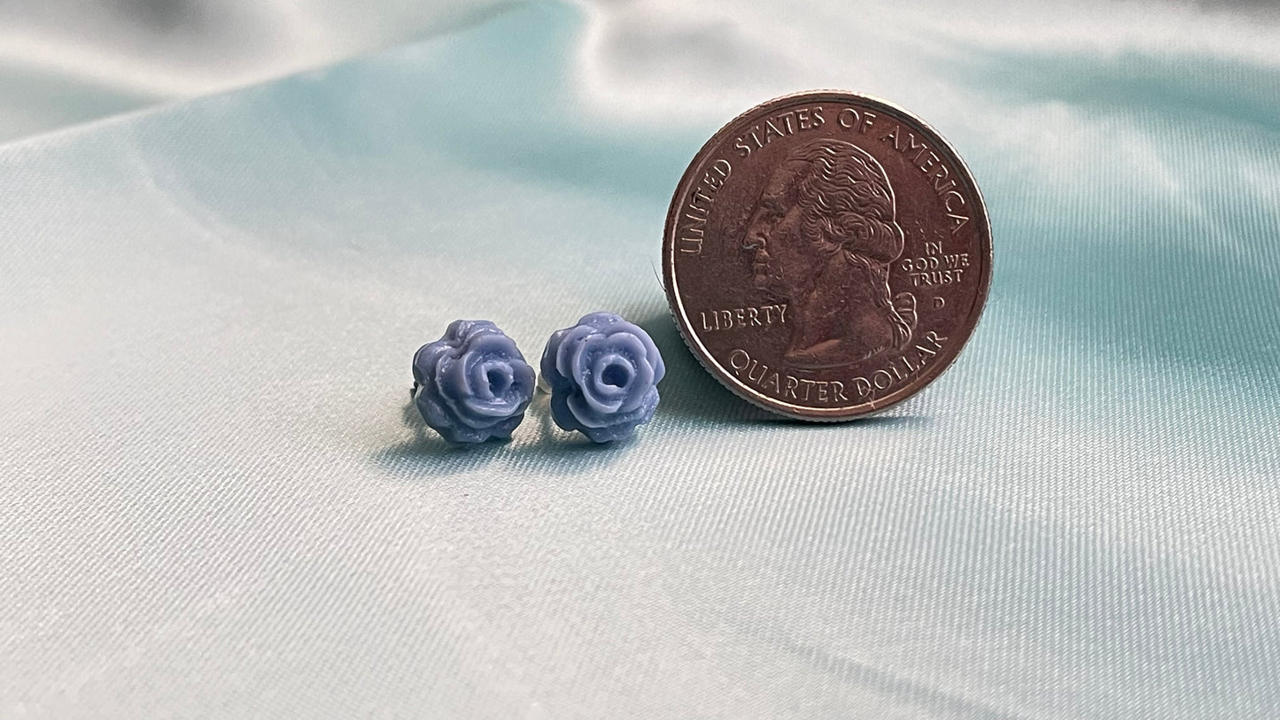Light blue flowers