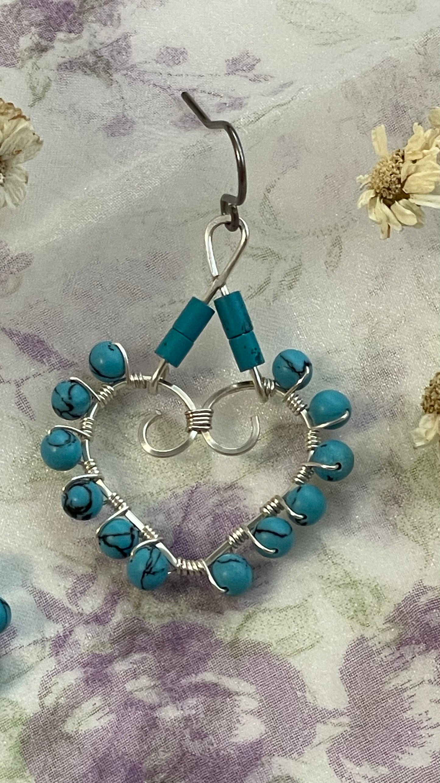 Turquoise Hearts