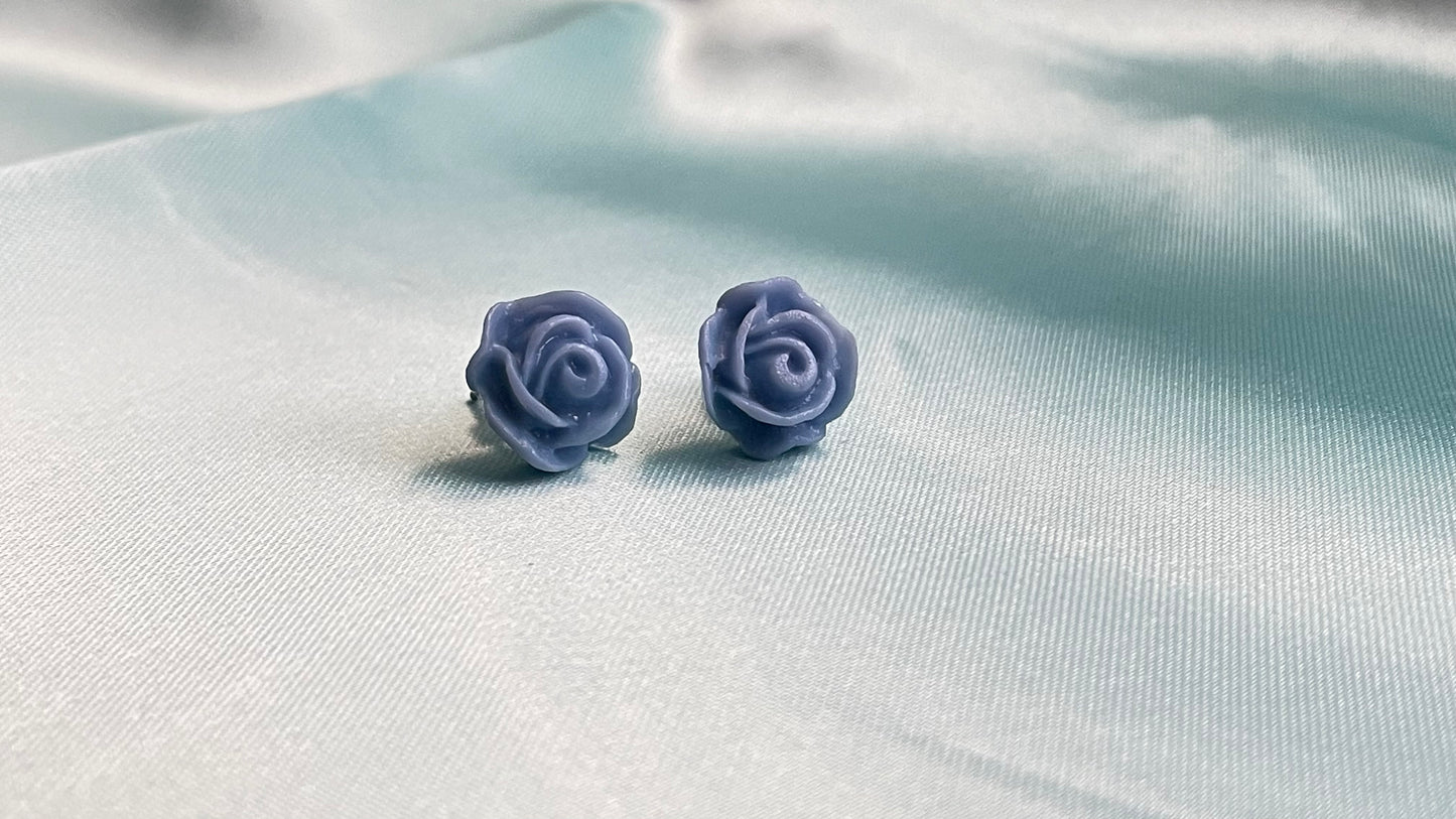 Light blue flowers