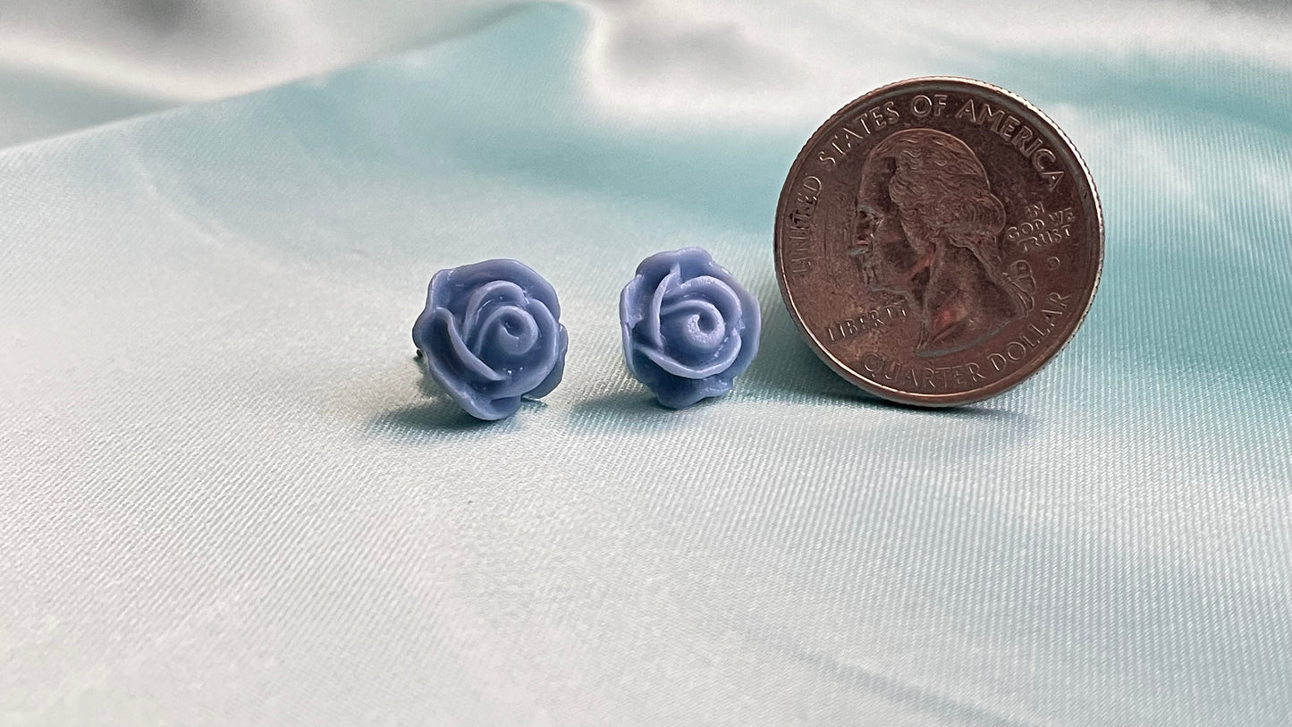 Light blue flowers