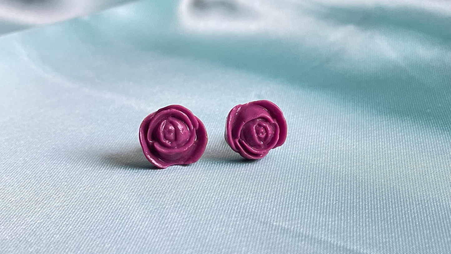 Mulberry purple flowers