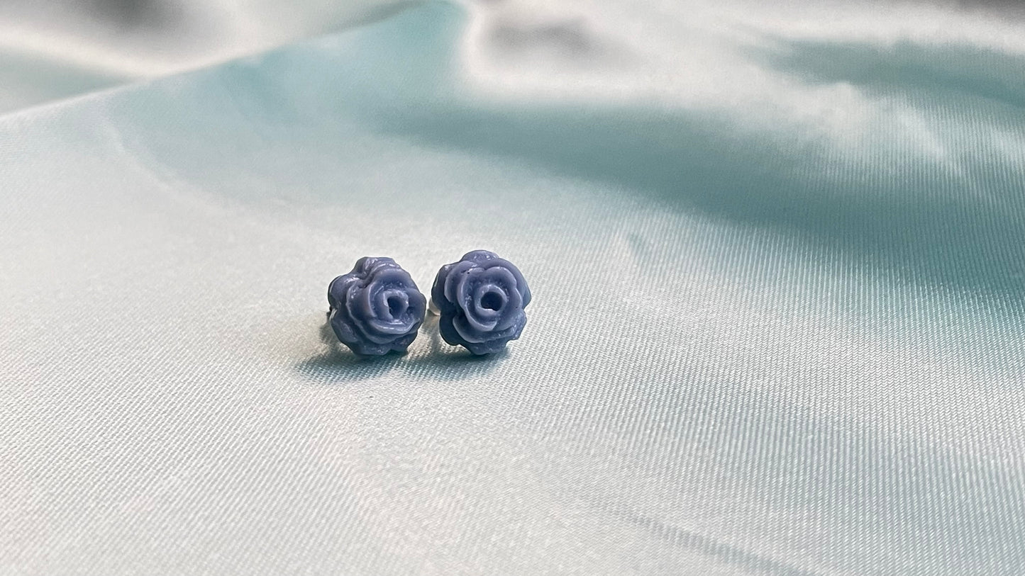 Light blue flowers