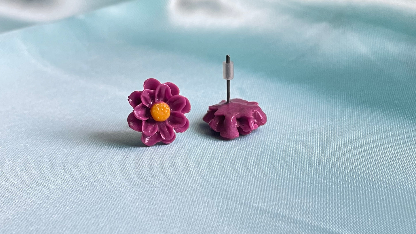 Mulberry purple flowers