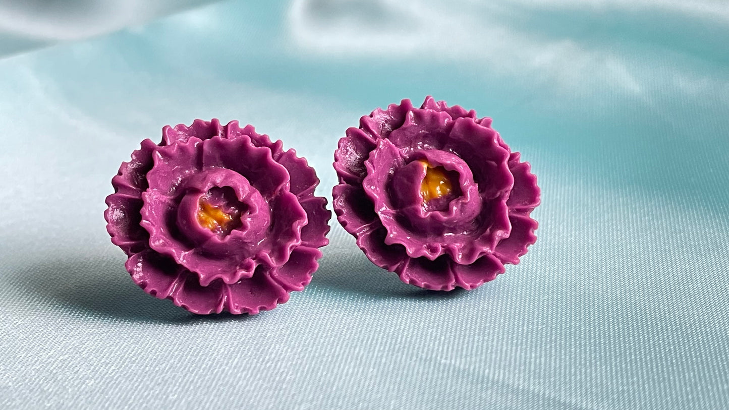 Mulberry purple flowers