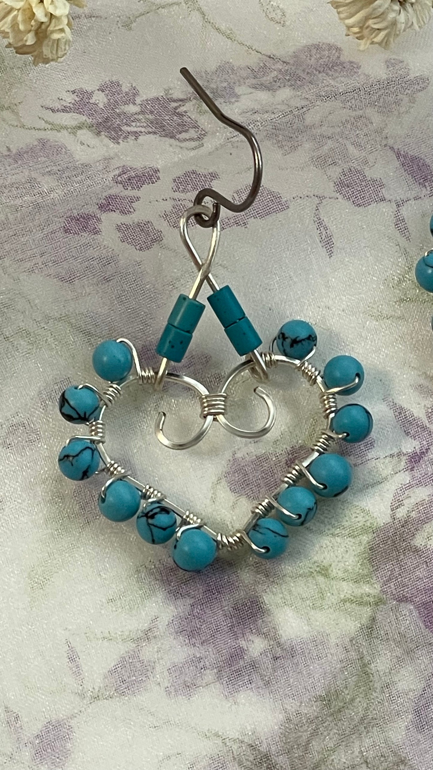 Turquoise Hearts