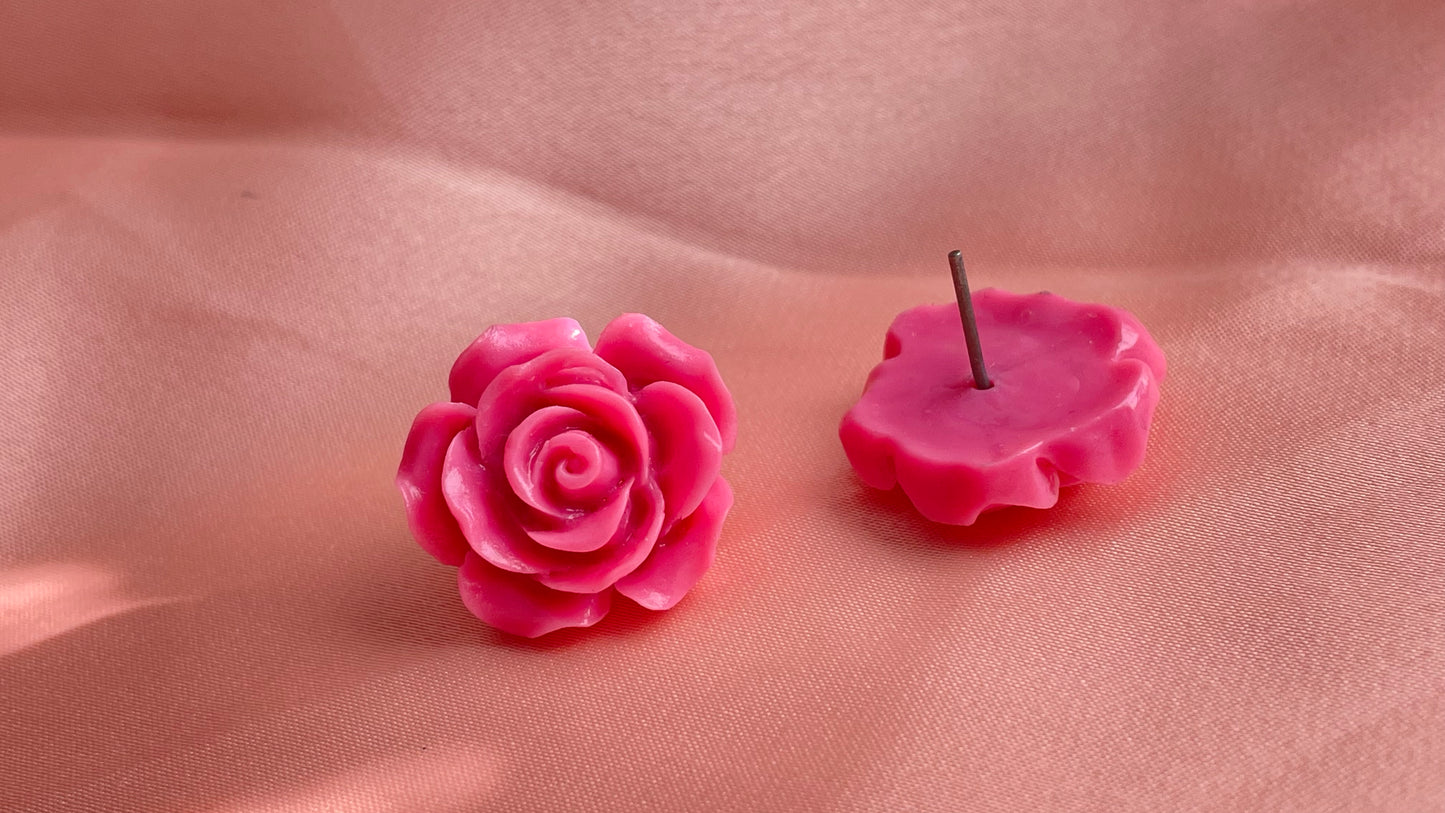 Bright pink, light pink, light pink/ivory, bright pink/ivory flowers