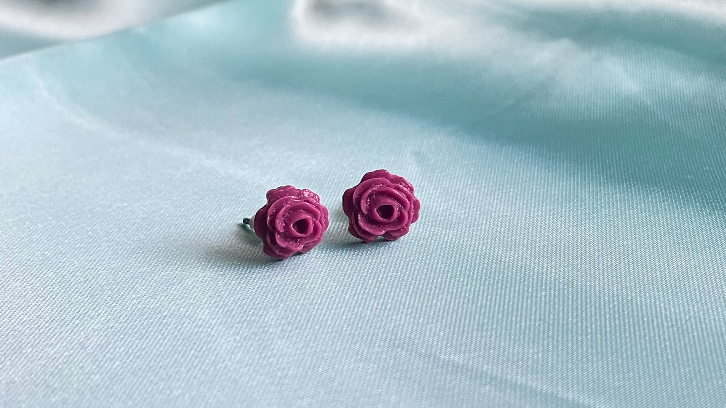 Mulberry purple flowers