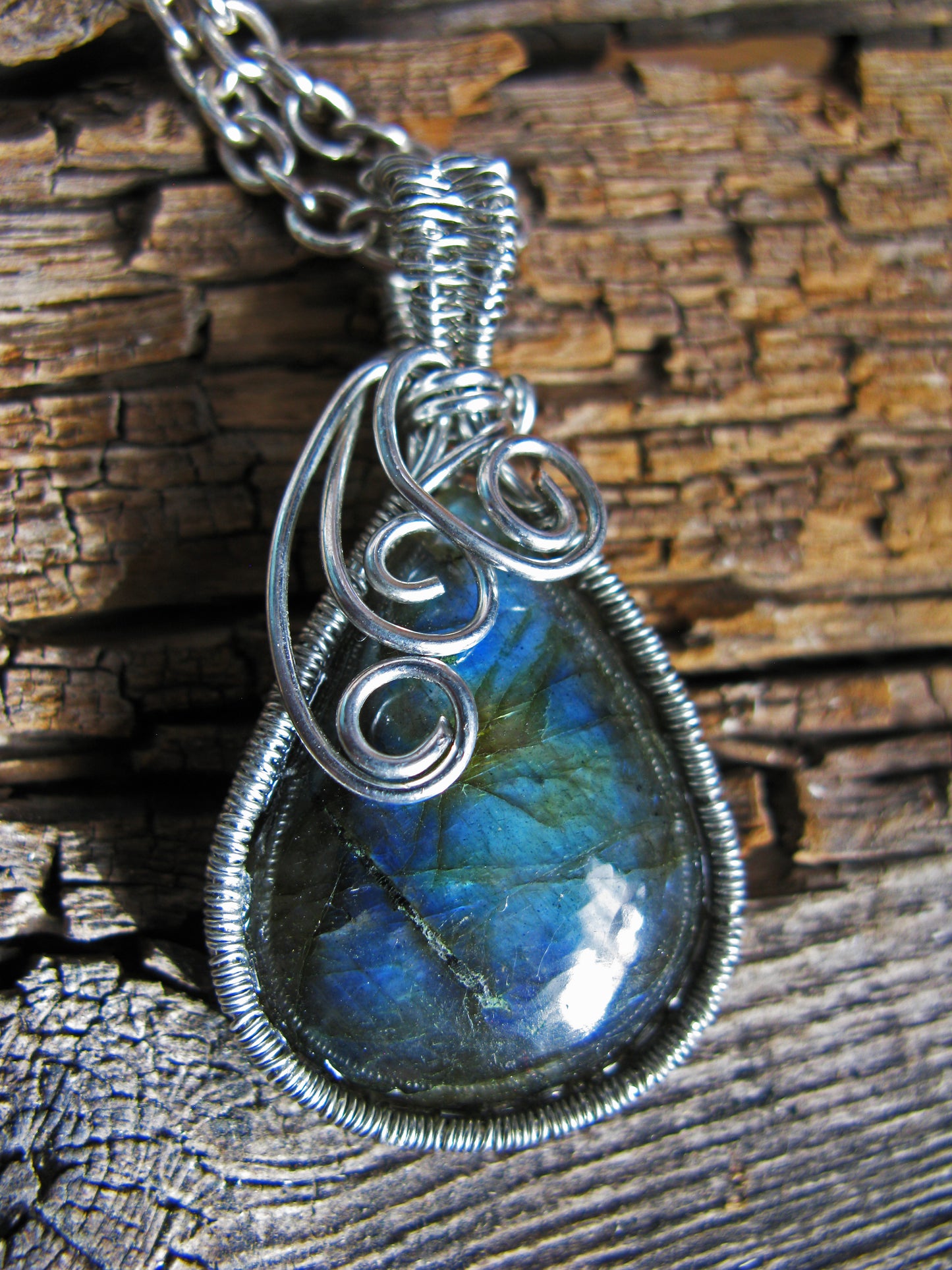 Labradorite Drop